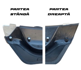 Difuzor bara spate universala , AMG B Design, negru mat cu gri lucios si catadioptru reflectorizant, Produs deteriorat! - Img 4