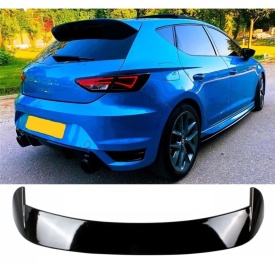 Eleron Luneta compatibil cu SEAT Leon 3 III 2012-2020 hatchback FR Design, negru lucios - Img 5