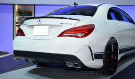 Eleron Portbagaj compatibil cu MERCEDES CLA C117 W117 2013-up A-Design Carbon Film - Img 7