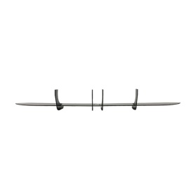 Extensie Difuzor Bara Spate compatibil cu VW Golf 5 2003-2009 Hatchback, R Design, culoare negru mat
