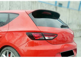 Extensii eleron Luneta compatibil cu SEAT Leon 3 III 2012-2020, FR Design, negru lucios - Img 6