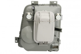 Far Dreapta H1/H4, pneumatic, culoare argintiu compatibil VW LT 1996-2006 - Img 2