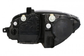 Far Dreapta H1/H7, electric, cu motoras, culoare negru compatibil SEAT LEON 2006-2009 - Img 2