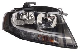 Far dreapta H7/H7, electric, cu motor, culoare negru, compatibil cu AUDI A4 B8 2011-2015 - Img 2