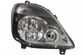 Far Dreapta H7/H7, electric, fara motoras, culoare cromat compatibil Mercedes Sprinter 2007-2010