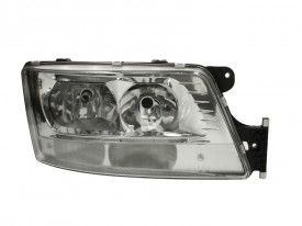 Far dreapta H7, LED, PY21W, electric, cu motoras, compatibil MAN TGS I, TGX I 2006-> - Img 1