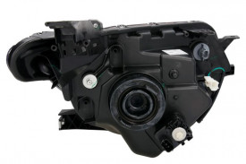 Far Stanga H4, electric, cu motor, culoare negru compatibil MITSUBISHI L200 2015-2020 - Img 2