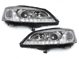 Faruri DAYLIGHT compatibil cu Opel Astra G (09.1997-02.2004) Crom - Img 2