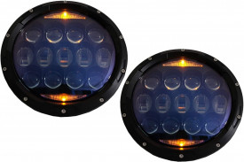 Faruri Full LED CREE Dublu Proiector Halo DRL compatibil cu Jeep Wrangler TJ & JK (1997-2018) - Img 2