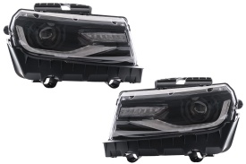 Faruri LED DRL compatibil cu Chevrolet Camaro (2014-2015) cu Semnal Dinamic Conversie la 2016+ - Img 7