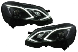 Faruri LED Xenon compatibil cu Mercedes E-Class W212 (2009-2012) Facelift Design - Img 1