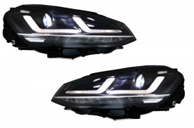 Faruri Osram Full LED compatibil cu VW Golf 7 VII 2012-2017 Crom LEDriving - Img 5