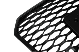 Grila Bara Fata compatibil AUDI A7 4G Facelift 2015-2017 RS7 Design Negru Lucios - Img 6