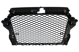 Grila Centrala compatibil cu AUDI A3 8V (2012-2016) RS3 Design Negru Lucios - Img 8