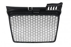 Grila Centrala compatibil cu AUDI A4 B7 2004-2008 RS4 Negru Lucios - Img 3