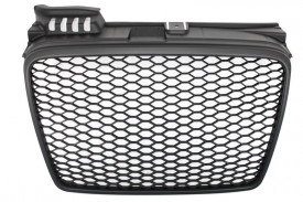 Grila Centrala compatibil cu Audi A4 B7 2004-2008 RS4 Negru Mat