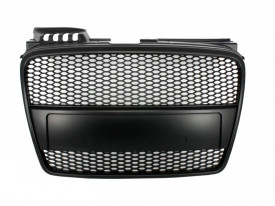 Grila Centrala compatibil cu Audi A4 B7 Facelift (2004-2008) RS4 Design Negru Mat