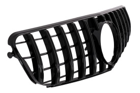 Grila Centrala compatibil cu MERCEDES Benz clasa C W204 S2042007-2014 GT-R Panamericana Black Design - Img 8