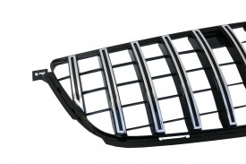 Grila Centrala compatibil cu Mercedes ML-Class W166 2011-2015 GT-R Panamericana Design Crom - Img 4