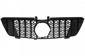Grila centrala compatibila cu Mercedes ML W164 2008-2011 Negru Crom GTR Panamericana Design - Img 2