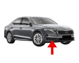 Grila laterala de protectie Bara Fata partea Stanga compatibila cu Skoda Octavia 4 2019-> - Img 4