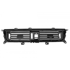 Grila ventilatie centrala compatibil cu BMW seria 5 F10, F11 2010-2017 cu rama cromata - Img 2