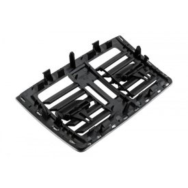 Grila Ventilatie Centrala Spate BMW 3 F30 F31 2011-, Seria 3GT F34 2012-, Seria 4 Grand Coupe F36 2014- spate, negru cu argintiu - Img 3