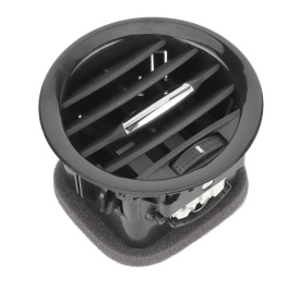 Grila ventilatie compatibila cu Opel Corsa D 2007-2014, Adam 2012-2019 culoare crom cu negru