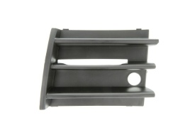 Grila ventilatie de protectie Bara Fata partea Stanga compatibil Skoda Octavia II 2003-2013, cu gaura pentru senzor