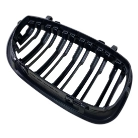 Grile Centrale compatibil cu BMW Seria 3 E46 Coupe 2003-2006 Facelift Negru Lucios M Design - Img 7