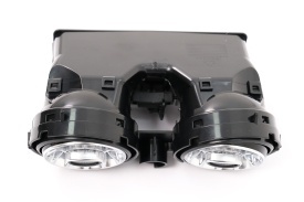 Grile de aerisire Consola Spate 64 culori compatibil cu Mercedes C-Class W205 GLC SUV X253 W253 (2014-2018) - Img 2