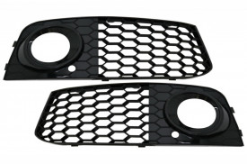 Grile Laterale compatibil cu Audi A4 B8 2007-2011 RS4 Design Negru Lucios