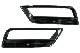 Grile Laterale VW Golf VII 7 2013-2017 R-Line Bara Fata Design Negru Lucios - Img 6