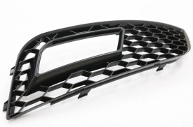 Grile Proiector compatibil cu AUDI A4 B8 facelift 2012-2015 RS4 Design Negru Lucios - Img 6