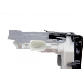 Incuietoare broasca usa dreapta fata compatibil VW Passat B6 2005-, Tiguan 2007- cu mufa 7 pini - Img 5
