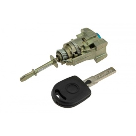 Incuietoare butuc broasca cu cheie compatibil VW Touran 2003-2015 partea stanga la sofer - Img 1