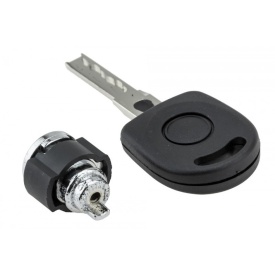 Incuietoare butuc broasca si set chei compatibil VW Golf 4 IV 1997-2005, Bora 1998-2005, Passat B5 1996-2004, Passat B6 2005-2010 - Img 4