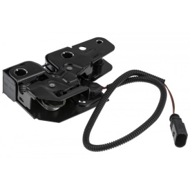 Incuietoare capota motor compatibil Seat Altea 2004-2015, Toledo 2005-2009 cu switch intrerupator - Img 3