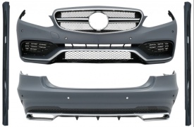 Kit Exterior compatibil cu Mercedes E-Class W212 Facelift 2013-2016 E63 Design - Img 1