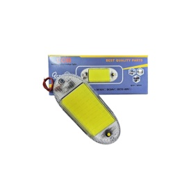 Lampa auto interior, LED, lumina Alb rece, 6500K, 1210Lm, 12-24V - Img 3