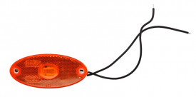 Lampa de pozitie Dreapta/Stanga LED, Portocalie 12/24V