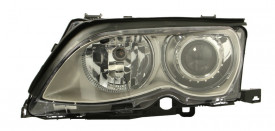 Lampa frontala Stanga D2S/H7, electric, cu motor, culoare negru compatibil BMW seria 3 E46 2001-2005