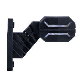 Lampa gabarit cu brat oblic 45°, 135mm, 16LED-uri, 3 functii, dreapta, Dragon, LD3064 Horpol - Img 2