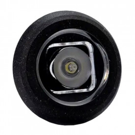 Lampa gabarit fi28, cu LED, incastrabila, alba FT-074B Fristom