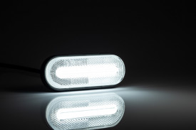 Lampa gabarit, LED, alba, 12-36V, FT-070 Fristom - Img 3