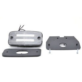 Lampa gabarit, Lumina de clarificare, LED neon, Alb, 12-24V, WAS Polonia 1140 W158 - Img 1