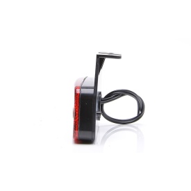 Lampa gabarit, lumina de clarificare, LED neon, Rosu, 12-24V, WAS Polonia 1139 W158 - Img 6