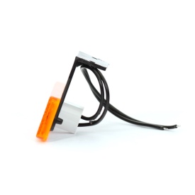Lampa gabarit, lumina de clarificare, LED, Portocaliu, 12-24V, WAS Polonia 217Z W44 - Img 7