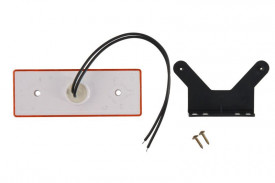 Lampa gabarit, Lumina de clarificare, LED, Portocaliu, 12-24V, WAS Polonia 1415 W202 - Img 2