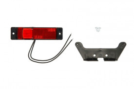 Lampa Lumina de clarificare Dreapta-Stanga LED, Rosu 24V - Img 1